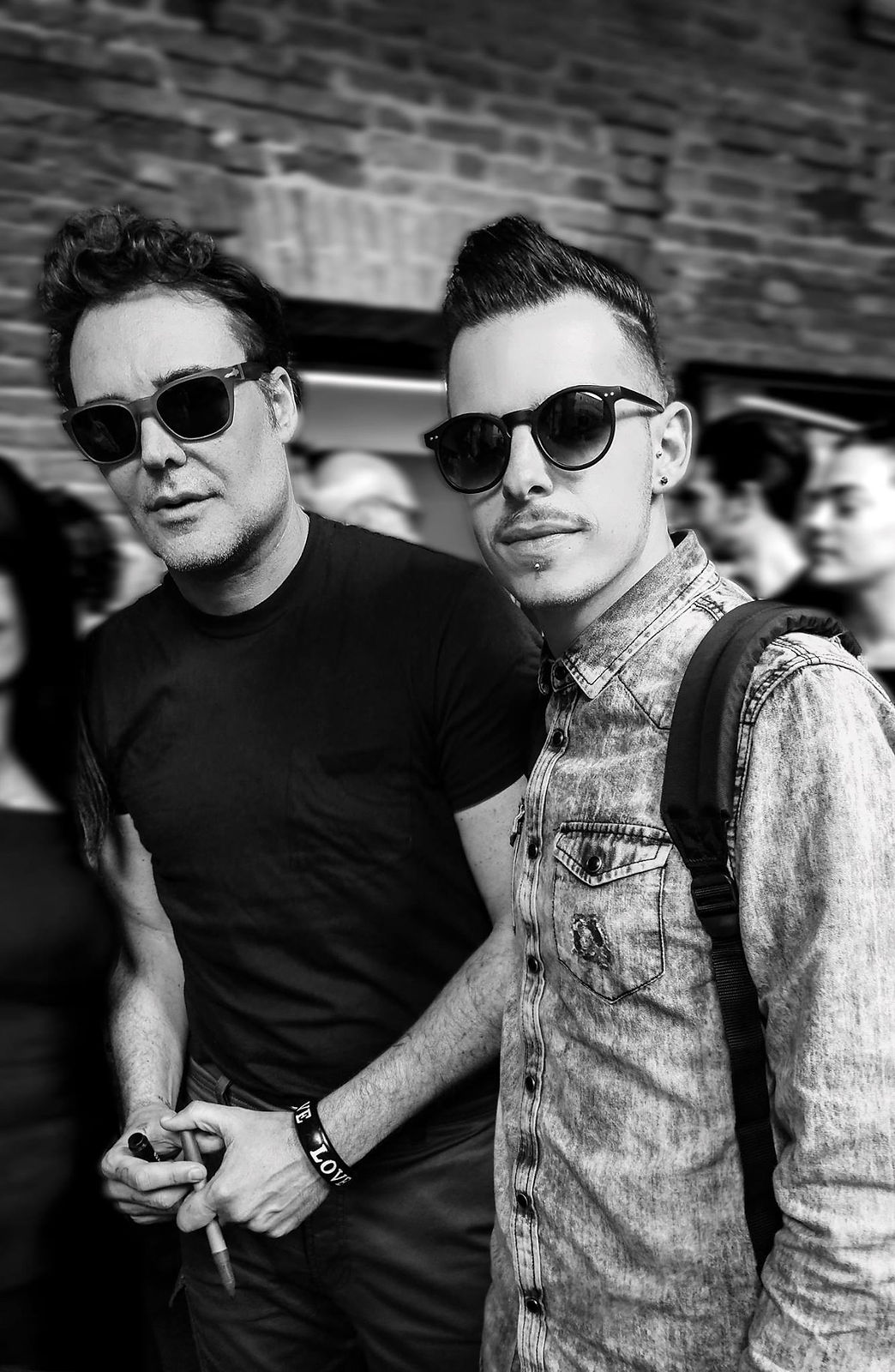 David Lachapelle e Denis Magro